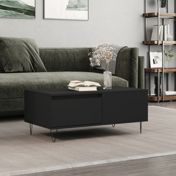 Oliver Allenstown 4 Legs Coffee Table with Storage Wayfair.co.uk